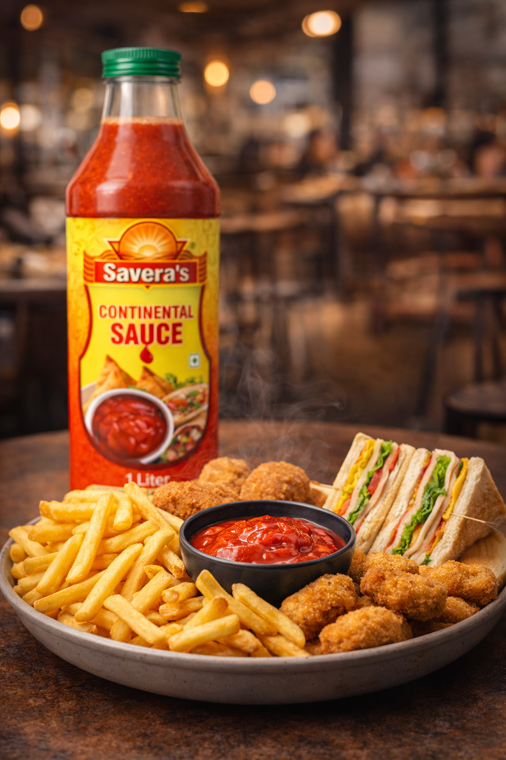 Continental Sauce (1kg Glass Bottle) view 4